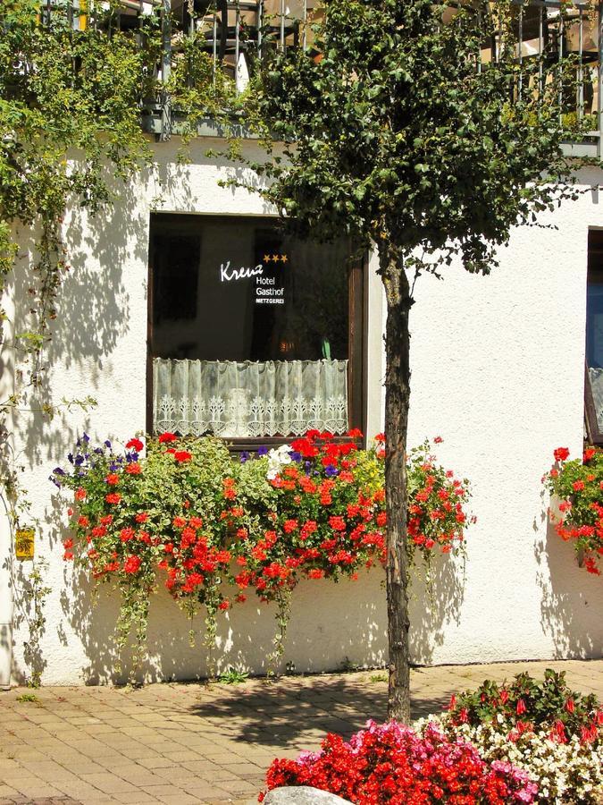 באד בוכאו Hotel Gasthof Kreuz מראה חיצוני תמונה